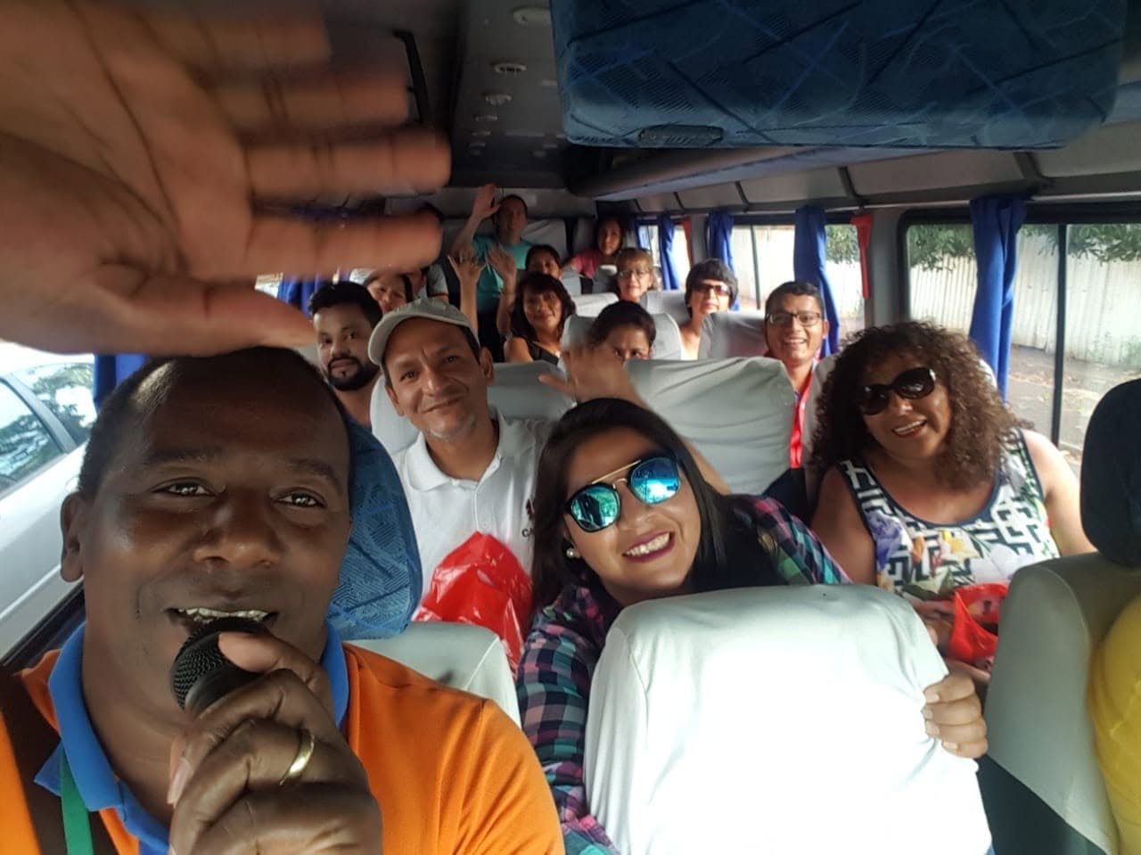 Clientes em passeio com a Cidade Turismo Iguassu